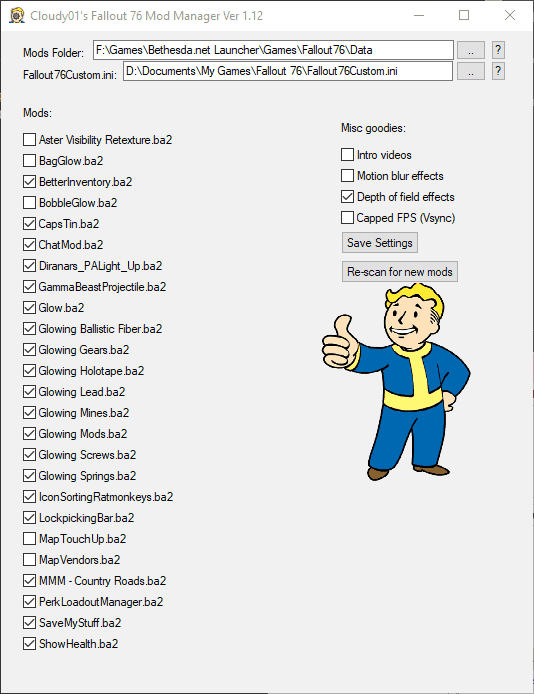 Fallout 76 Mod Manager Fallout 76 Mod Download