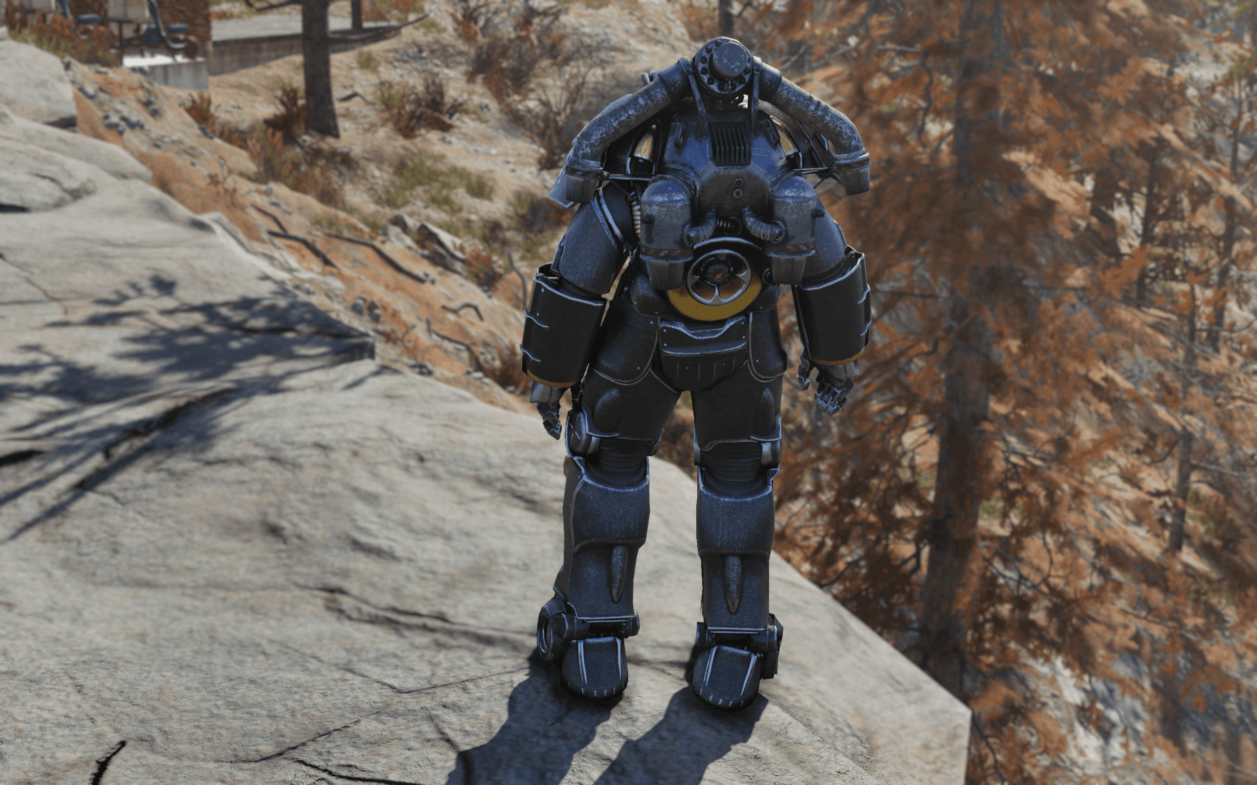Dark Power Armor Frame And Jetpack 4k Fallout 76 Mod Download