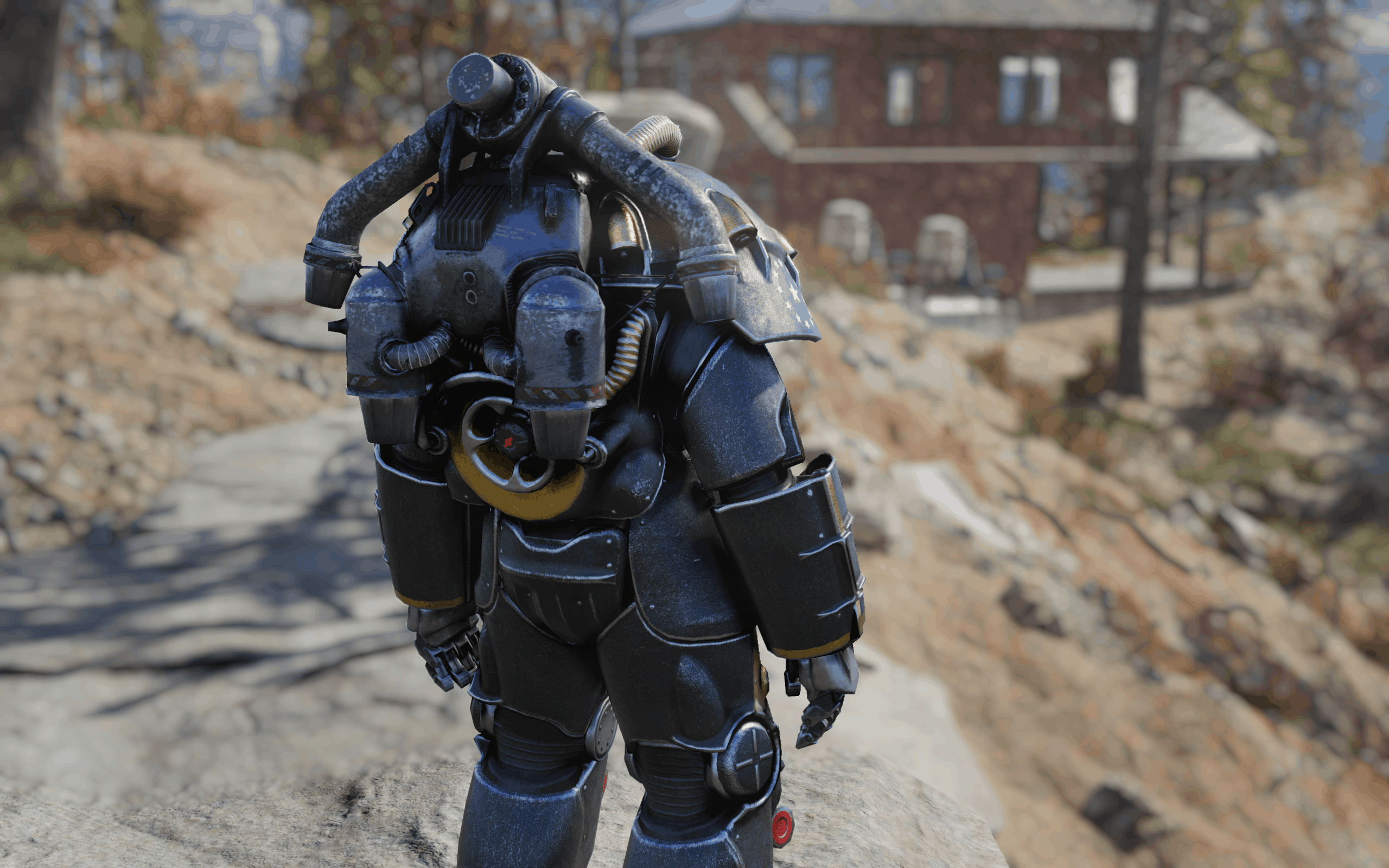 Dark Power Armor Frame And Jetpack 4k Fallout 76 Mod Download