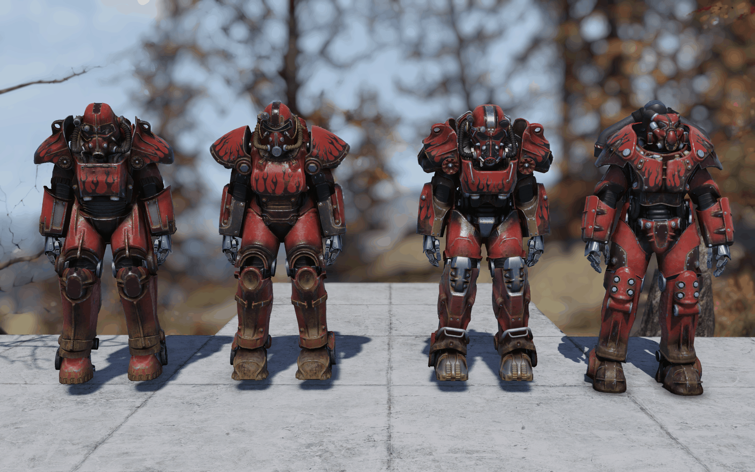 Fallout 4 power armor paint jobs фото 14
