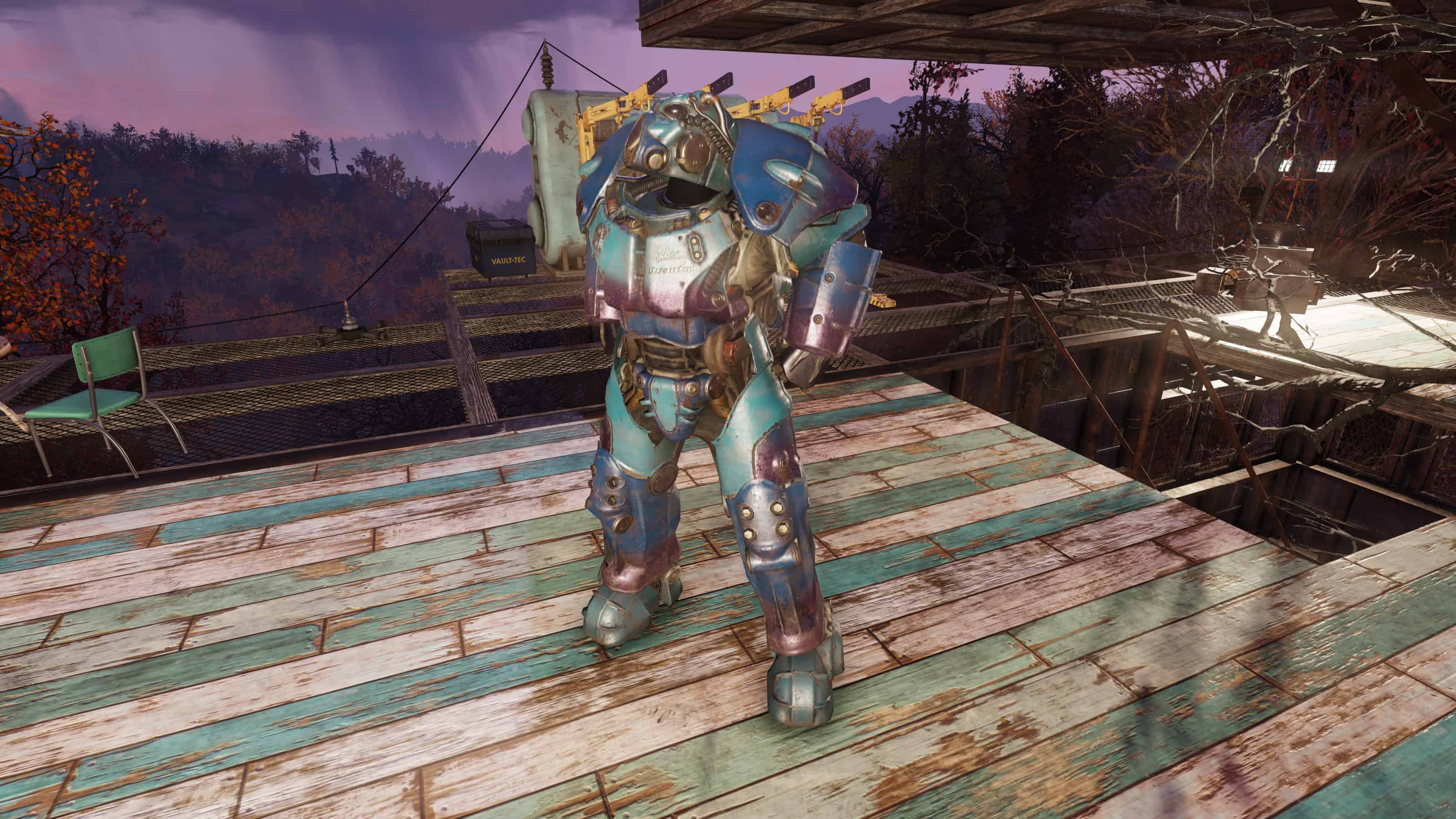 This mod contains the Nuka Cola and Quantum Power Armor Skins, upscaled to ...