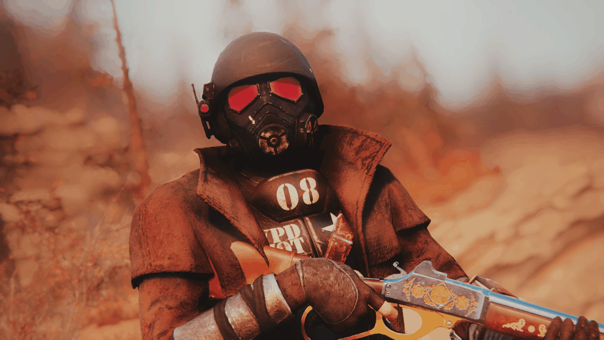 Fallout 76 Ranger Outfit Retexture.