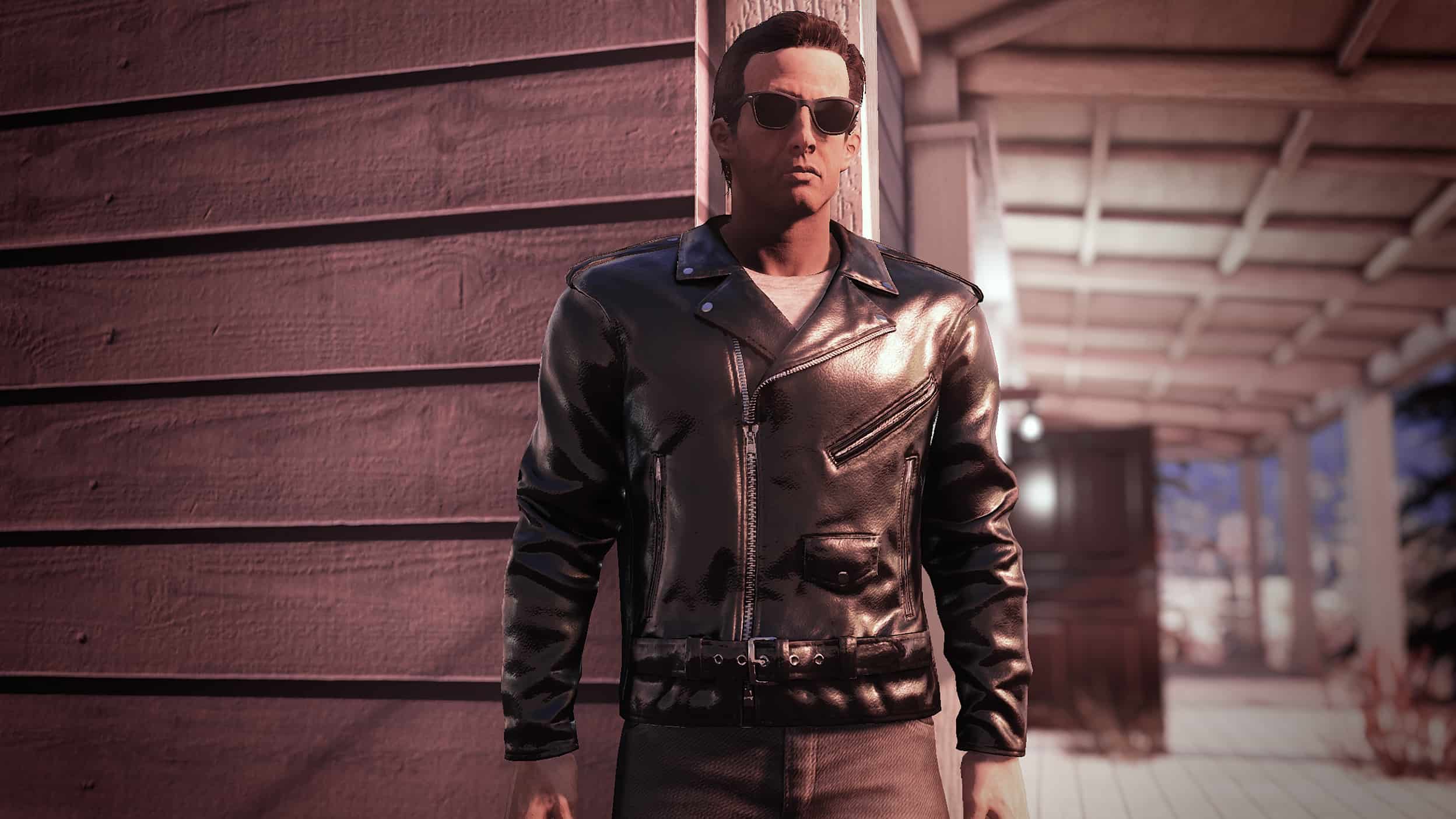 Fallout 4 кожаная куртка пилота фото 15