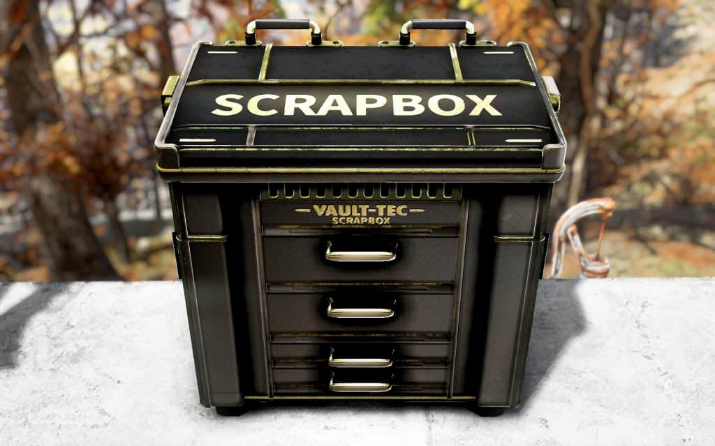 Black scrapbox fallout 76 mod download