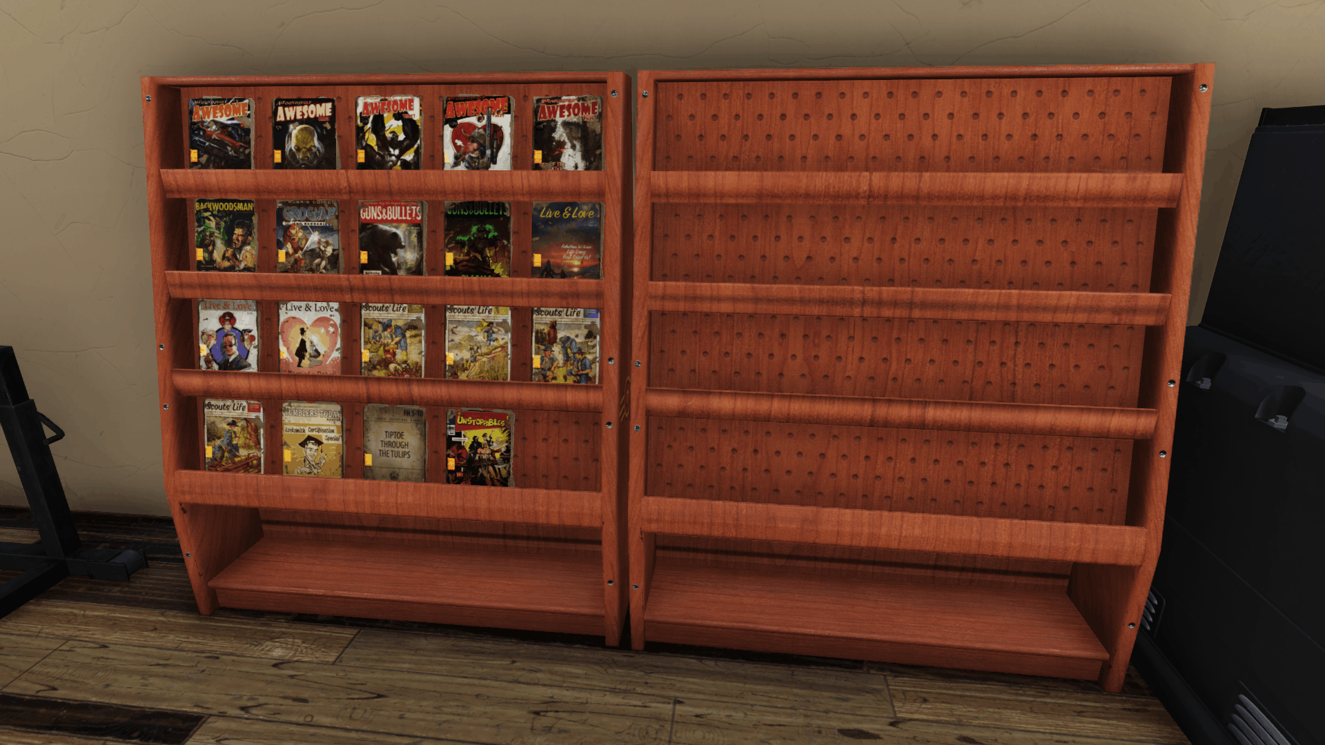 Magazine Rack Wood Fallout 76 Mod Download