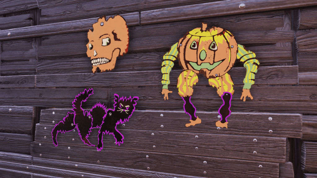 Halloween Candy Bowl Vintage Items and Bats Glow Fallout 76 Mod download