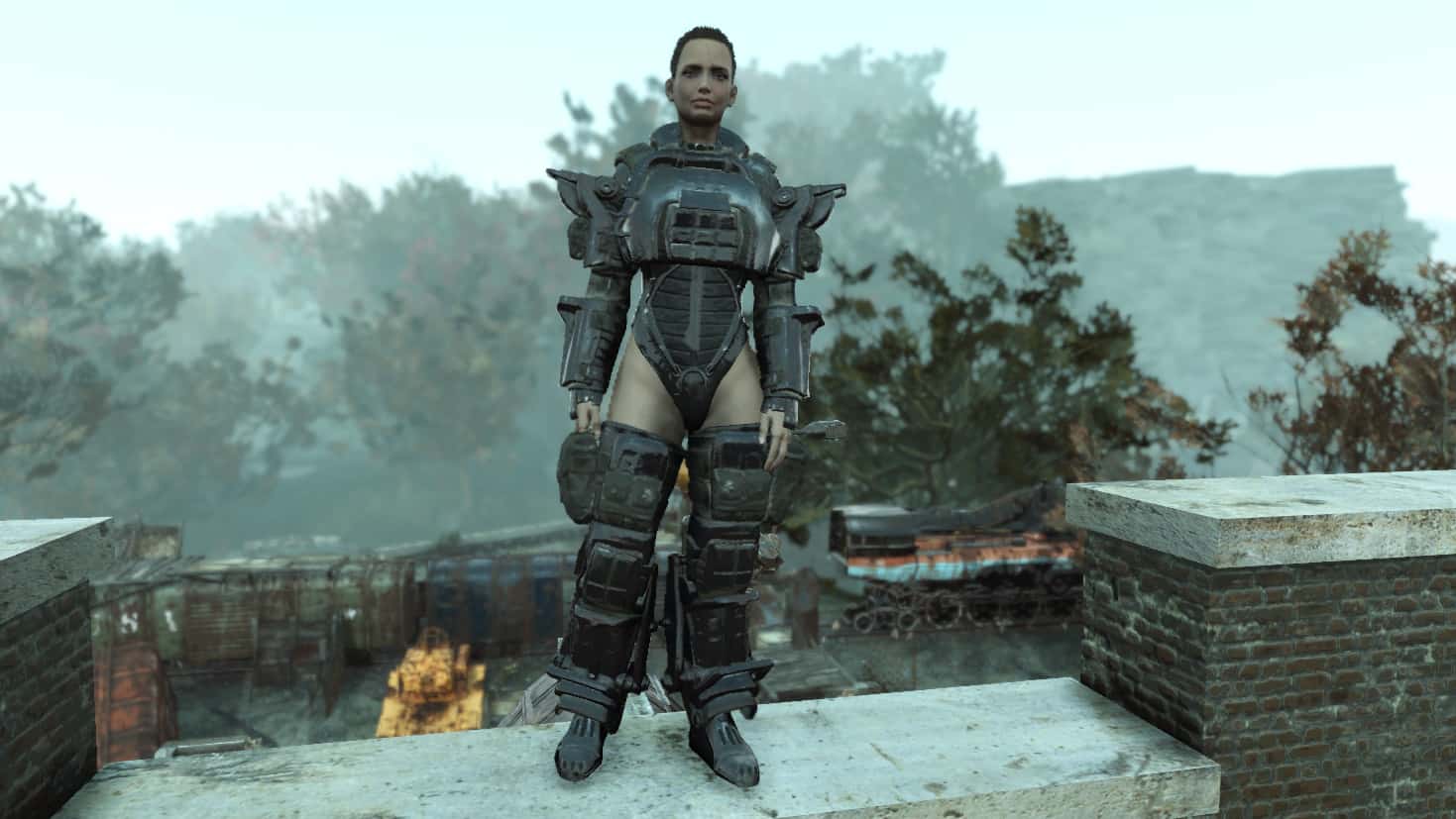 Se*y Marine Armor - Fallout 76 Mod download.