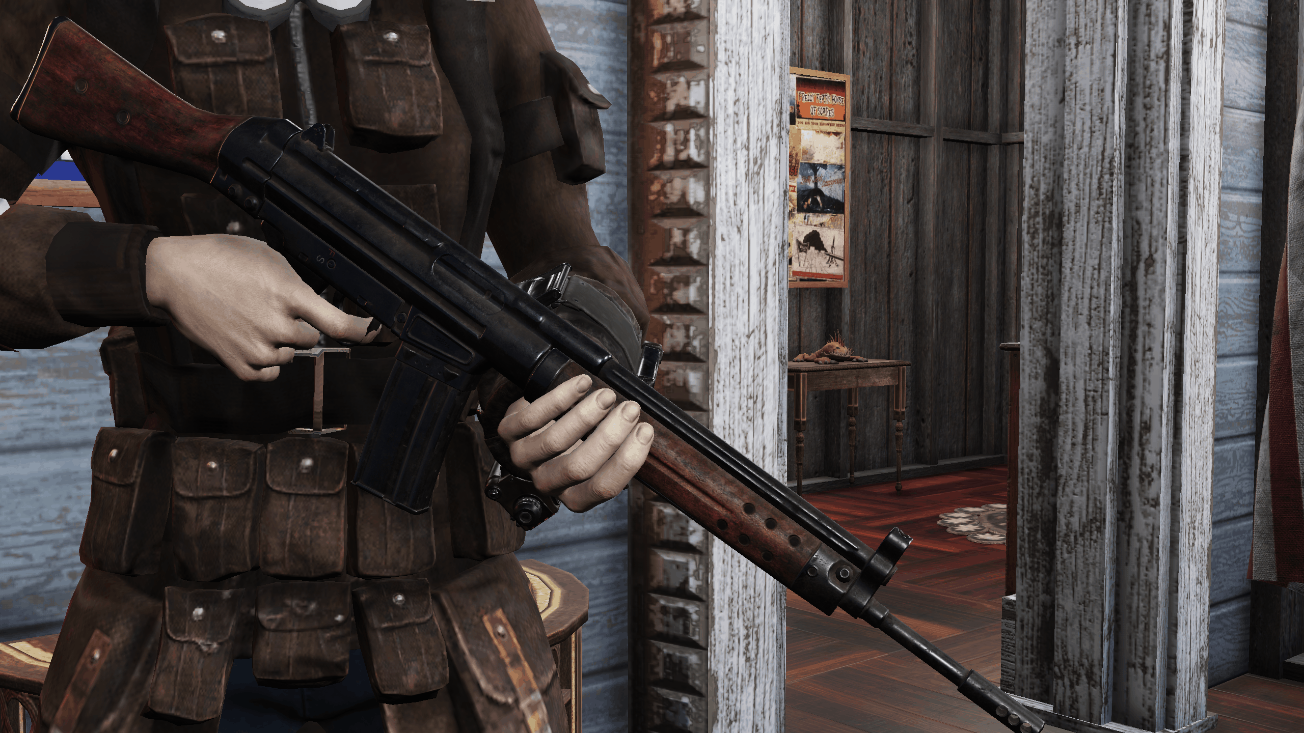 Fallout 4 штурмовой карабин ретекстур фото 71