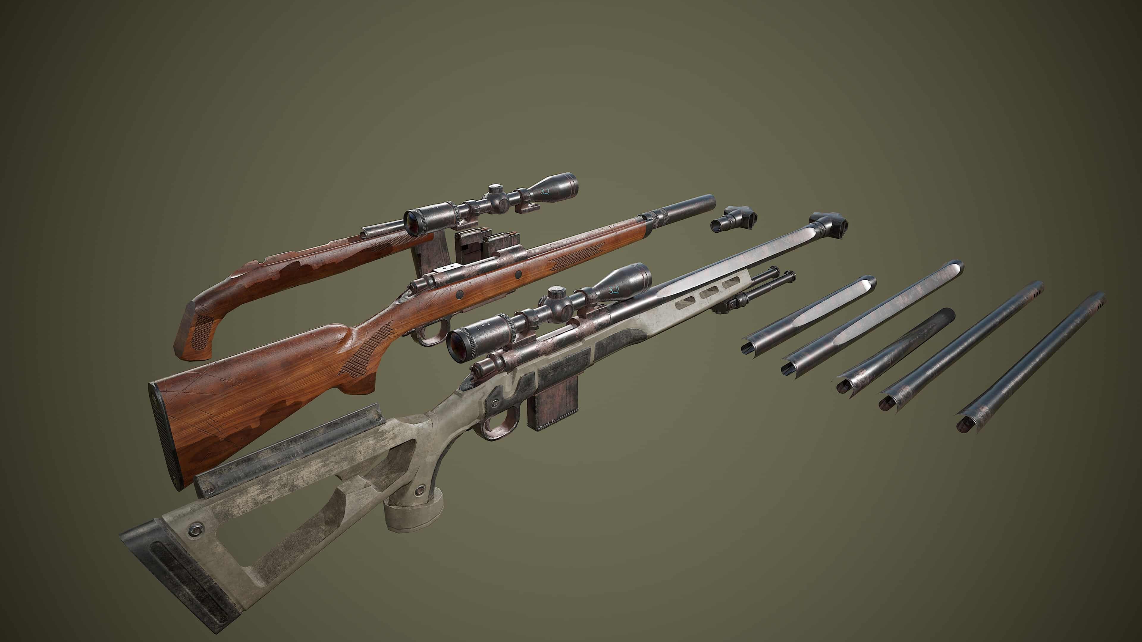 Fallout 4 hunting rifle classic фото 1