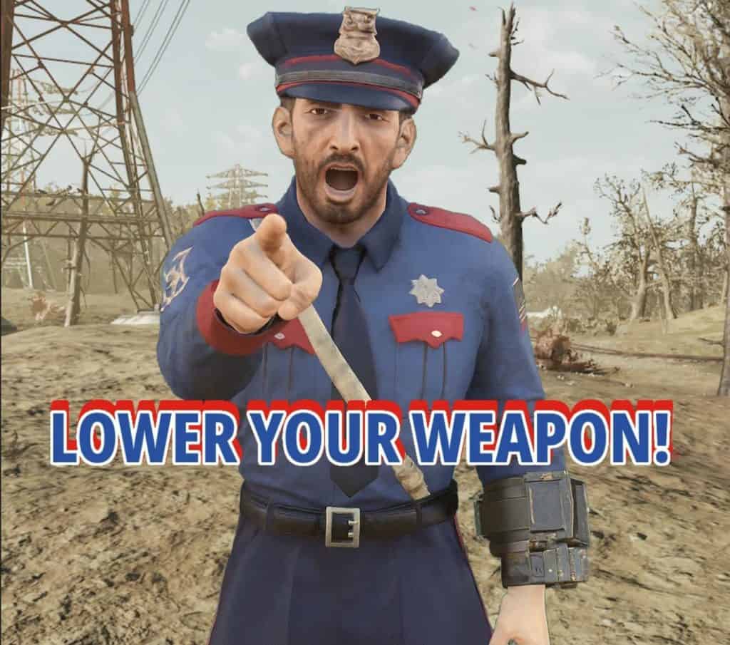 Additional Lowered Weapons v1.0.1 - Fallout 76 Mod download